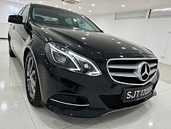 Mercedes Benz E200 AT Sunroof 2015 Push Start Black Android Player